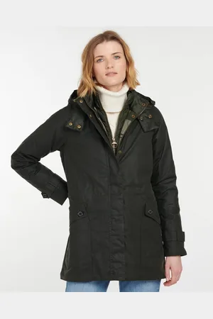 Barbour Cannich Wax Womens Jacket - - Size 16 UK
