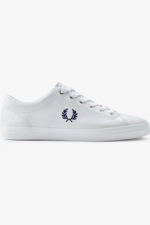 Fred Perry Baseline Mens Leather Trainers - - Size UK 12
