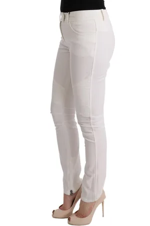 ERMANNO SCERVINO WoMens Cotton Slim Fit Casual Pants - Size EU 40 (Womens)