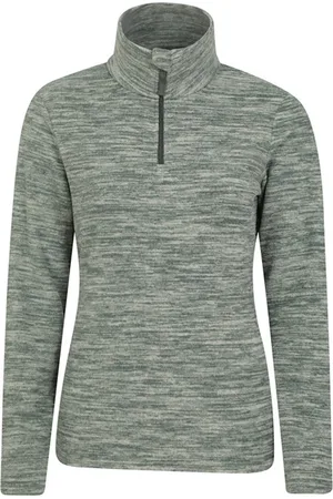 Mountain Warehouse Womens/Ladies Snowdon Melange Fleece Top - Size 14 UK