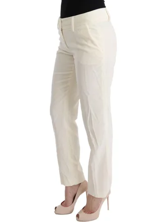 ERMANNO SCERVINO WoMens Cotton Regular Fit Casual Pants - Size EU 38 (Womens)
