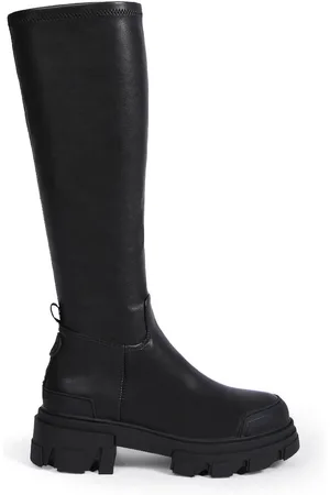 Kurt Geiger Womens Trekker Sock Knee2 Boots - - Size UK 6
