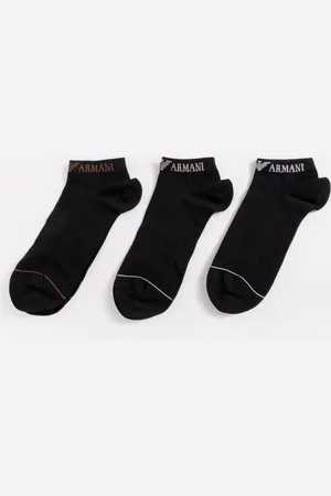 Emporio Armani 3 Pack Mens Trainer Socks - - Size L/XL
