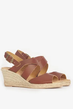 Barbour Yolanda Womens Wedge Espadrilles - - Size UK 7