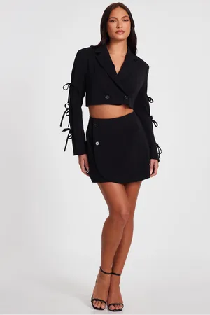 Quiz Womens Wrap Mini Skirt - Size 10 UK