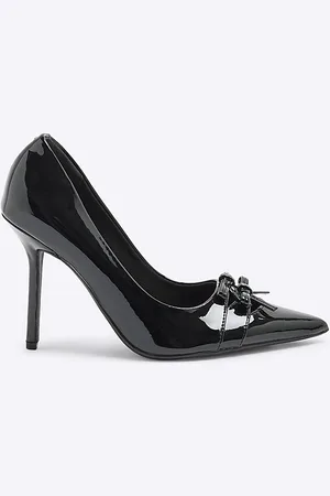 River Island Womens Court Shoes Patent Pu - Size UK 8