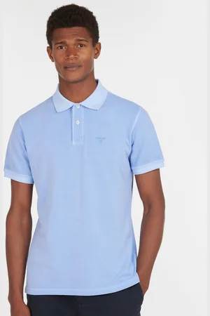 Barbour Wash Sports Mens Polo Shirt - Cotton - Size Large