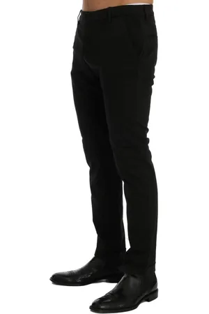 Costume National Mens Slim Fit Cotton Stretch Pants - Size Small