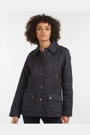 Barbour Summer Beadnell Womens Quilted Jacket - - Size 12 UK
