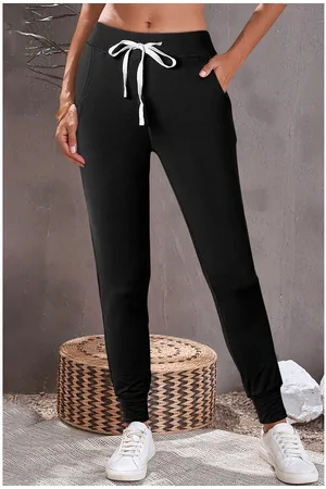 Azura Exchange Womens Drawstring Waist Pocketed Joggers - Size Medium