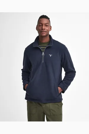 Barbour Essentials Mens Half Zip Fleece - - Size Large