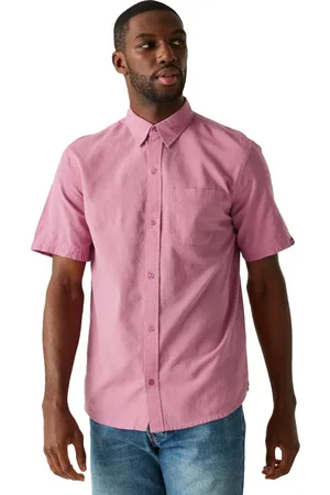 Regatta Mens Loran Lightweight Short Sleeve Shirt - - Size Large