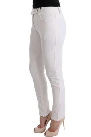 ERMANNO SCERVINO WoMens Cotton Slim Fit Casual Pants - Size EU 40 (Womens)
