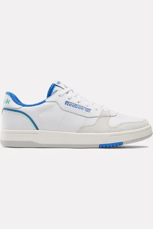 Reebok Mens Phase Court Trainers in blue Leather - Size UK 7.5