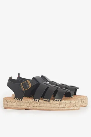 Barbour Paloma Womens Platform Espadrille - - Size UK 5