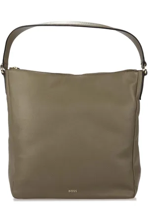 HUGO BOSS Womens Accessories Alyce Hobo Bag in Leather - One Size