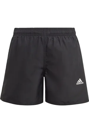 adidas Kids Unisex Classic Badge of Sport Swim Shorts - Recycled Material - Size 9-10Y