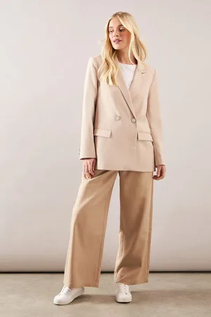 wallis Womens Petite Double Breasted Button Detail Blazer - - Size 20 UK