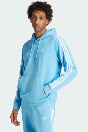 adidas Mens Adicolor Classics 3-Stripes Hoodie - Cotton - Size Large