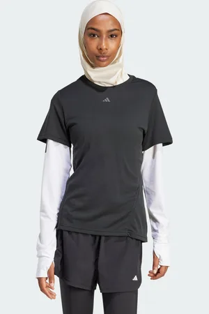 adidas Womens Designed for Training HEAT.RDY HIIT Tee - Recycled Material - Size X-Small