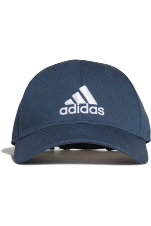 adidas Mens Accessories Cotton Baseball Cap in Navy-White - - Size X-Small/Small