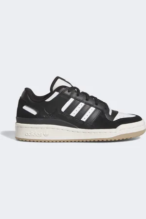 adidas Kids Unisex Forum Low Shoes - Leather - Size UK 5.5