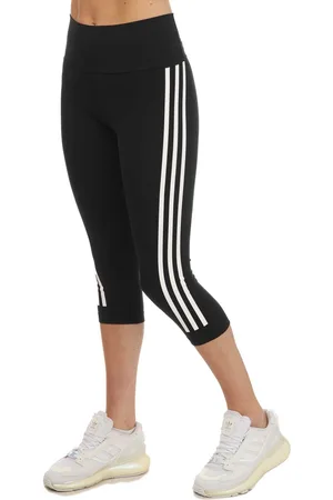 adidas Womens Optime Train Icons 3/4 Tights in - Size UK 4-6 (Womens)