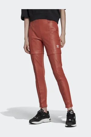 adidas Womens Always Original Slim Snap-Button Pants - Cotton - Size 10 UK