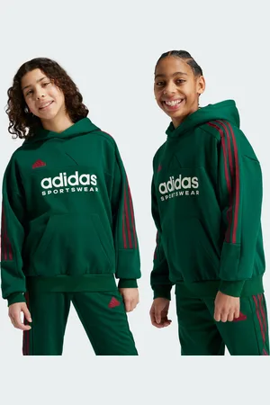 adidas Kids Unisex Tiro Nations Pack Hood - Cotton - Size 9-10Y