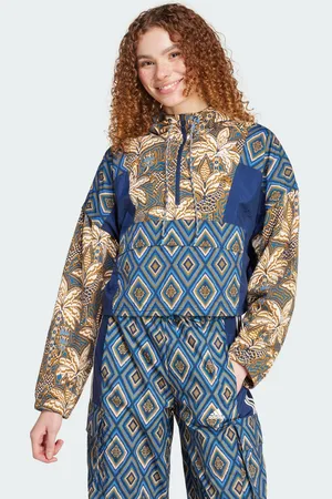 adidas Womens x FARM Rio Premium Track Jacket - Recycled Material - Size 2XS