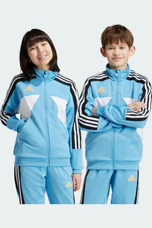 adidas Kids Unisex Tiro Nations Pack Track Jacket - Recycled Material - Size 13-14Y