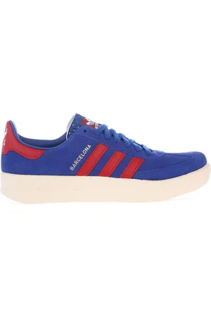 adidas Mens Barcelona Trainers in Royal Leather - Size UK 8.5