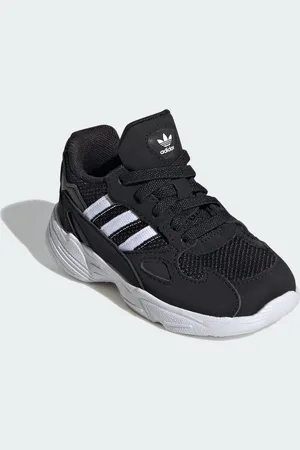adidas Kids Unisex Falcon Elastic Lace Shoes - - Size UK 6.5 Infant