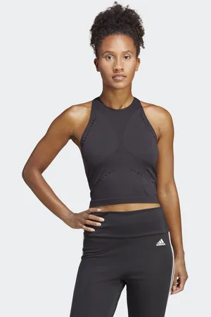 adidas Womens AEROKNIT Tank Top - Recycled Material - Size X-Small
