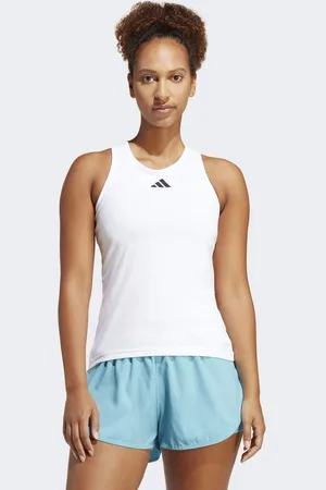 adidas Womens Club Tennis Tank Top - Recycled Material - Size Small