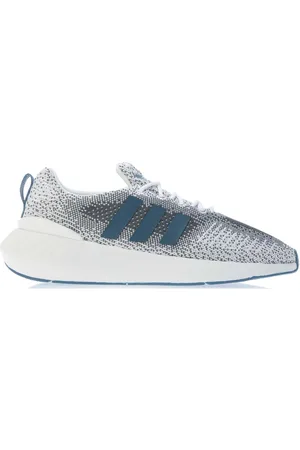 adidas Mens Swift Run 22 Trainers in blue Mesh - Size UK 5