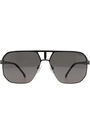 Carrera Aviator Mens Dark Ruthenium Polarized 1062/S Metal - One Size