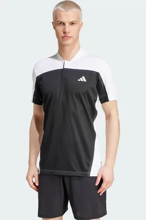 adidas Mens Tennis HEAT.RDY Pro FreeLift Henley Polo Shirt - Recycled Material - Size X-Small
