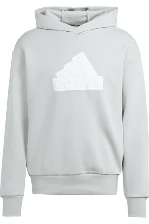 adidas Mens Future Icons Badge of Sport Hoodie in Cotton - Size Large