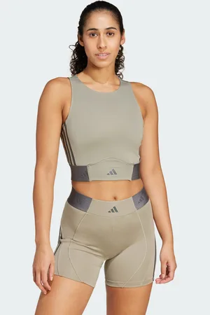 adidas Womens Hyperglam Training Tank Top - Recycled Material - Size Medium