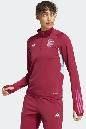 adidas Womens Spain Tiro 23 Training Top - Recycled Material - Size Large
