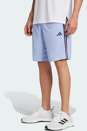 adidas Mens Train Essentials Piqué 3-Stripes Training Shorts - Recycled Material - Size X-Large