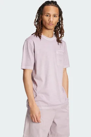 adidas Mens Trefoil Essentials + Dye Pocket Tee - - Size Large
