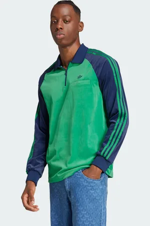 adidas Mens 70s Velour Polo - - Size X-Large