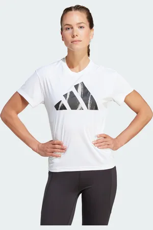 adidas Womens Run It Brand Love Tee - Recycled Material - Size X-Small