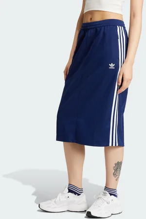 adidas Womens Adicolor Classic 3-Stripes Skirt - Cotton - Size Small