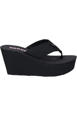 Rocket Dog Womens/Ladies Diver Webbing Slip On Wedge Sandals - Size UK 6
