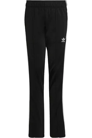 adidas Childrens Unisex 3-Stripes Flared Pants - Recycled Material - Size 9-10Y