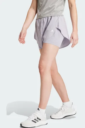 adidas Womens Designed for Training 2-in-1 Shorts - Recycled Material - Size X-Large
