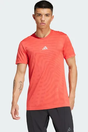 adidas Mens Gym+ Training Seamless Tee - Recycled Material - Size X-Large